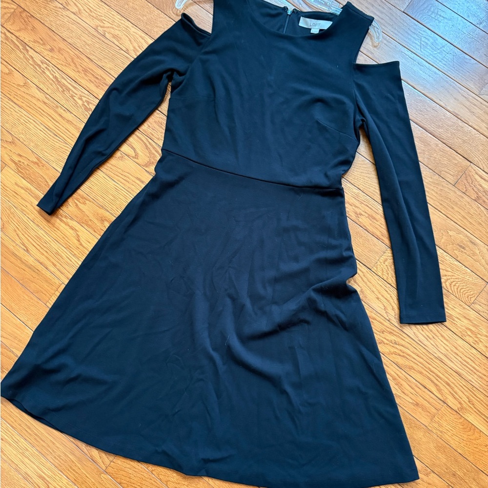 NWT Loft cold shoulder dress